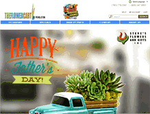 Tablet Screenshot of flowercartofpendleton.com